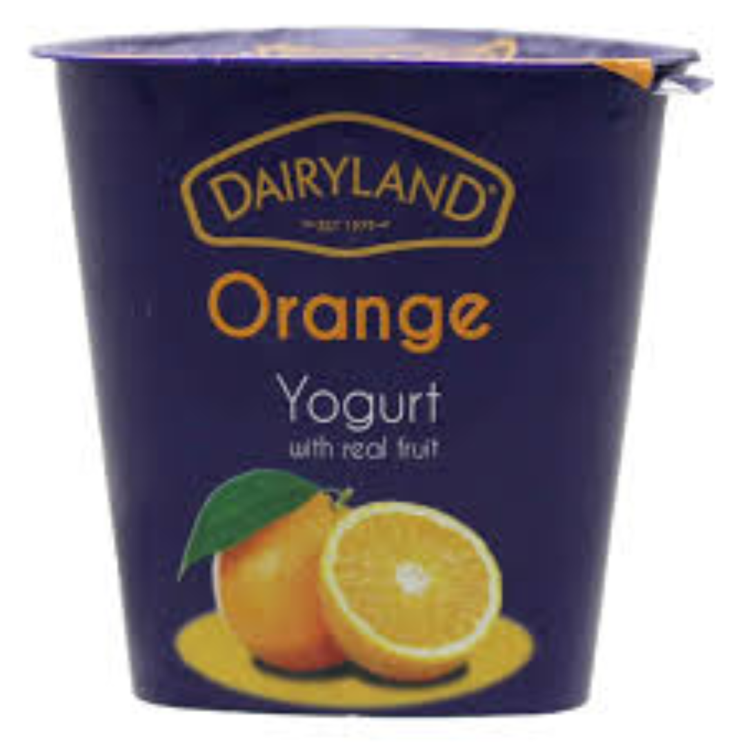 DAIRYLAND YOG ORANGE 150G